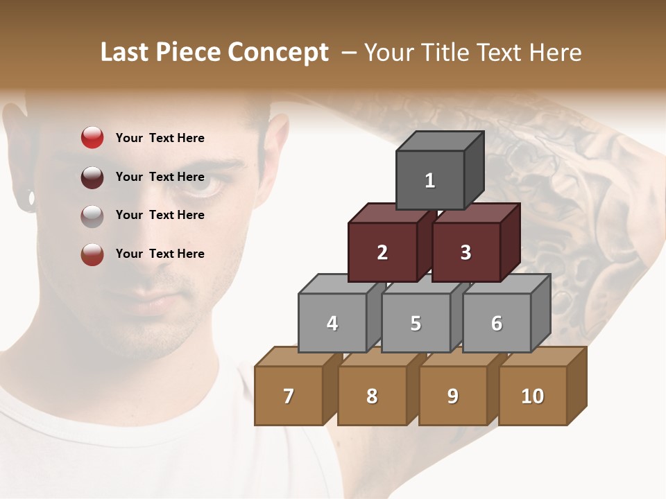 Tattoo Man PowerPoint Template