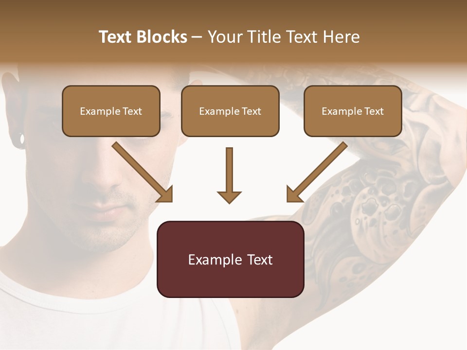 Tattoo Man PowerPoint Template