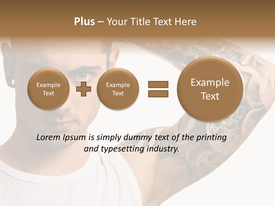 Tattoo Man PowerPoint Template