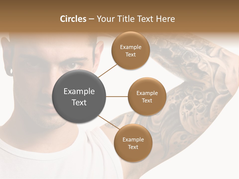 Tattoo Man PowerPoint Template