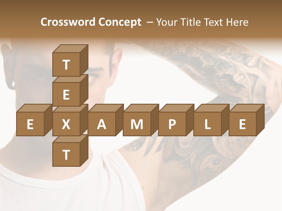 Tattoo Man PowerPoint Template