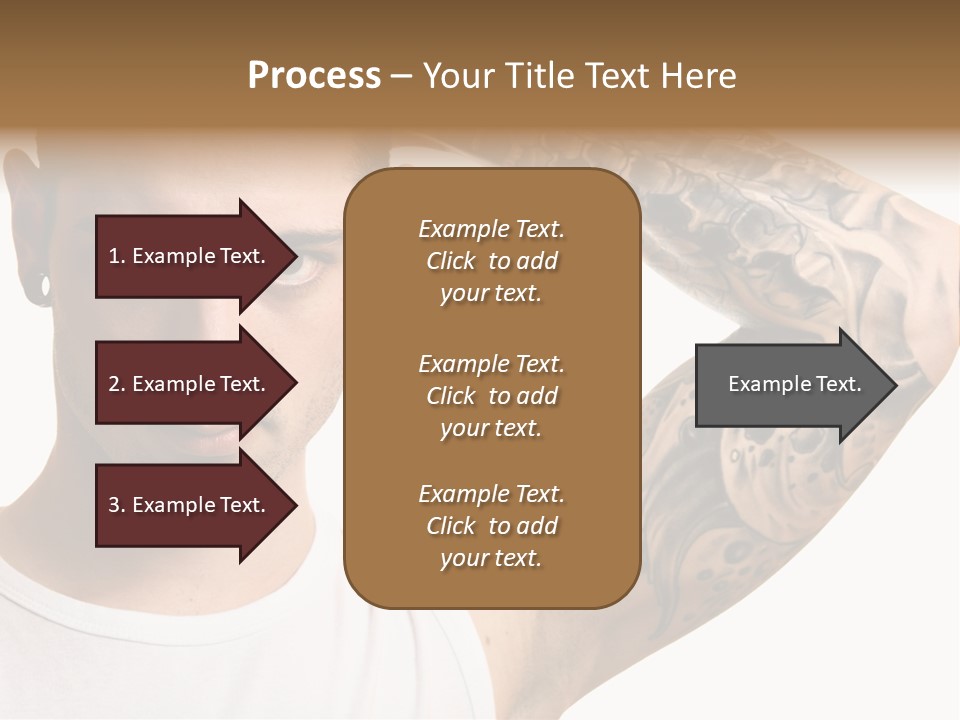 Tattoo Man PowerPoint Template