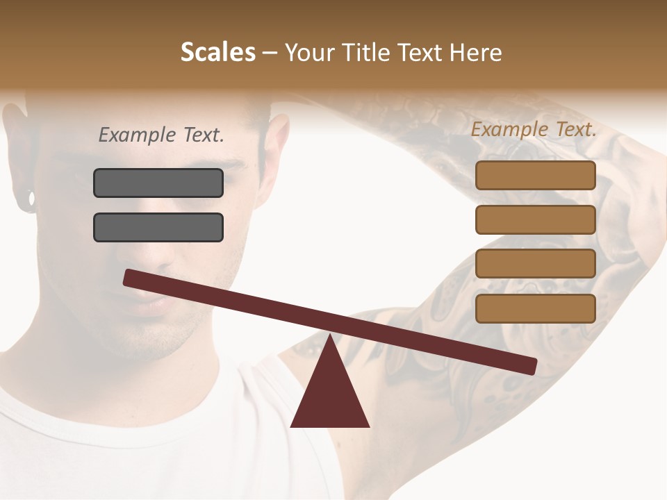 Tattoo Man PowerPoint Template
