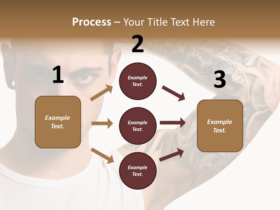Tattoo Man PowerPoint Template