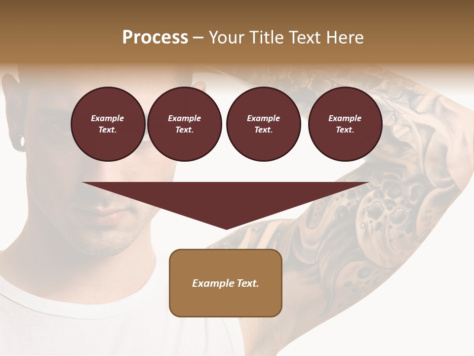Tattoo Man PowerPoint Template