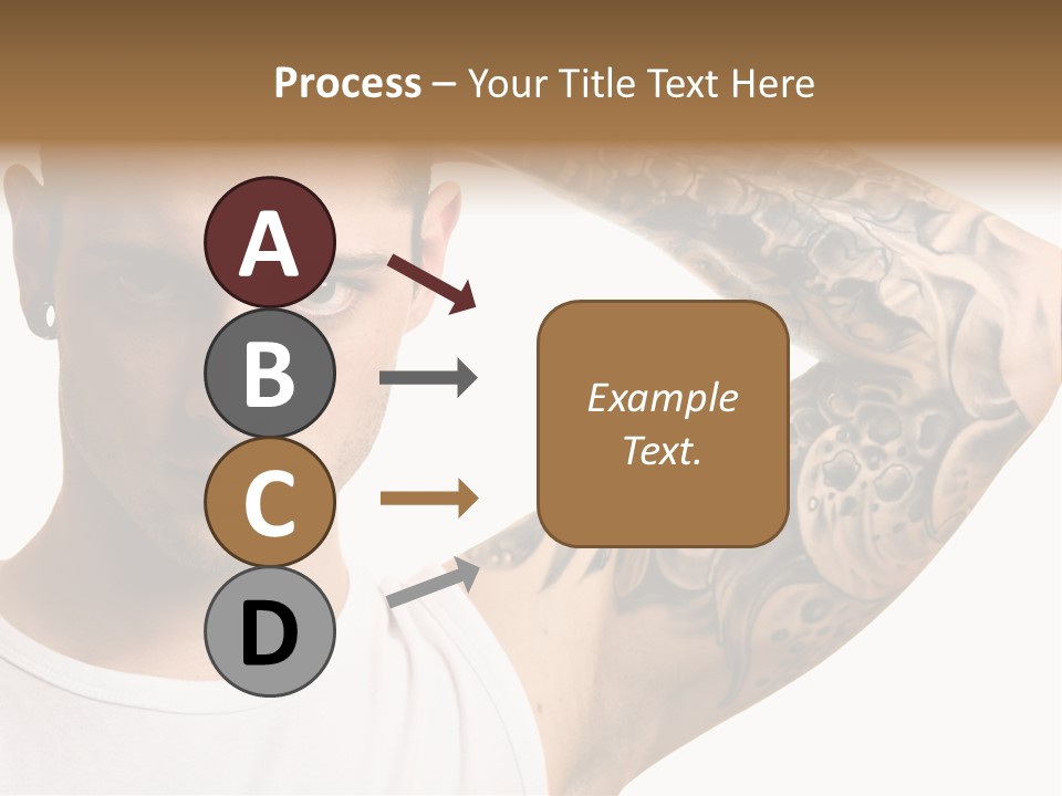 Tattoo Man PowerPoint Template