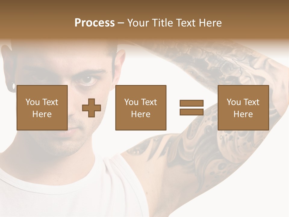 Tattoo Man PowerPoint Template