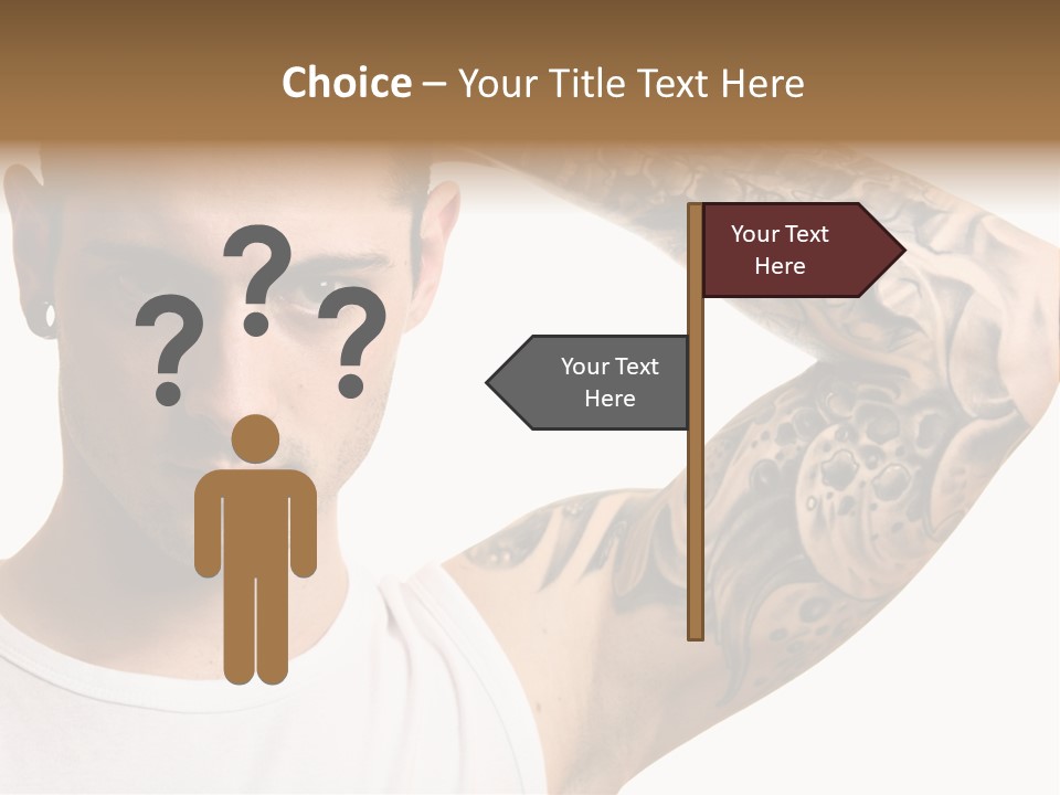 Tattoo Man PowerPoint Template