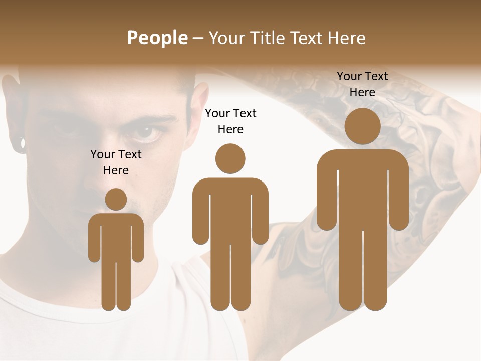 Tattoo Man PowerPoint Template