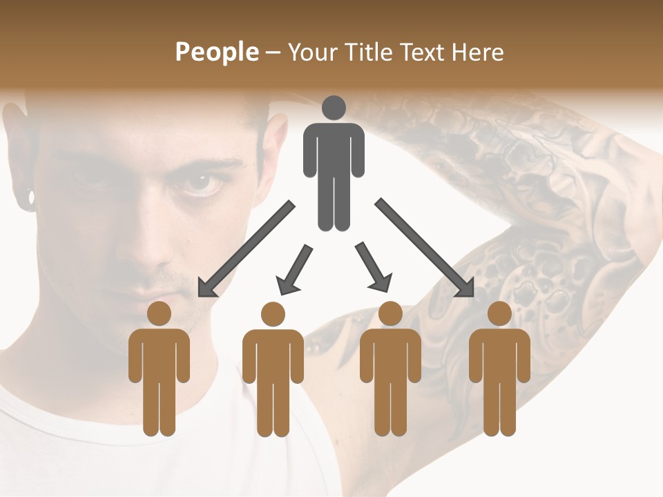Tattoo Man PowerPoint Template