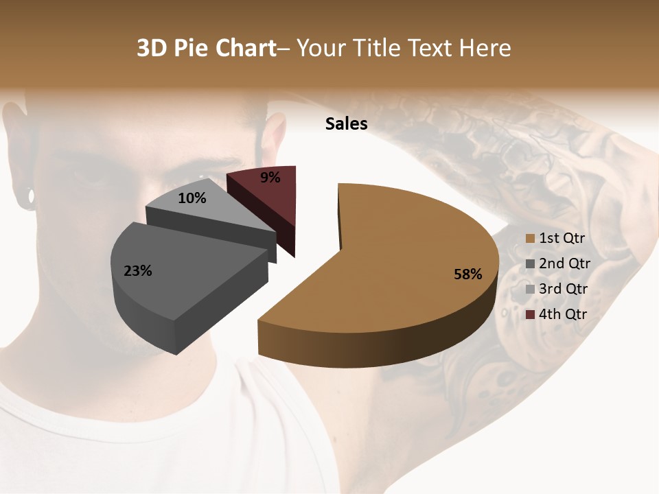 Tattoo Man PowerPoint Template