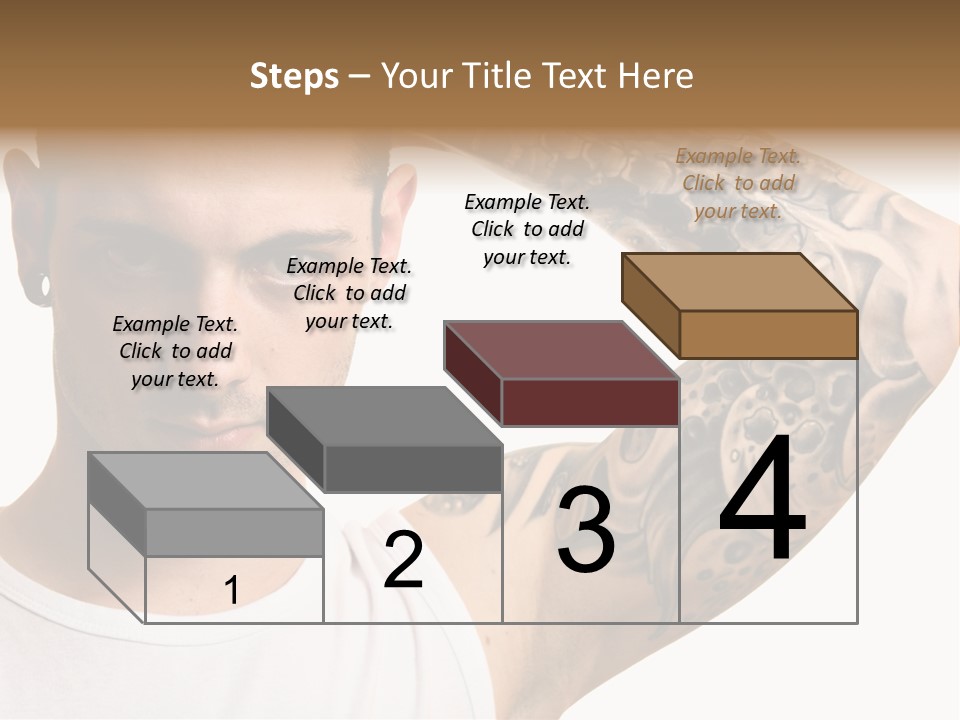 Tattoo Man PowerPoint Template