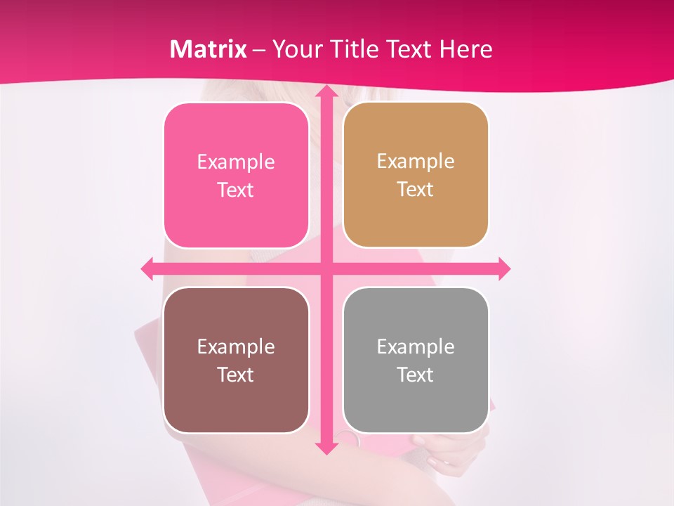 Student Girl PowerPoint Template