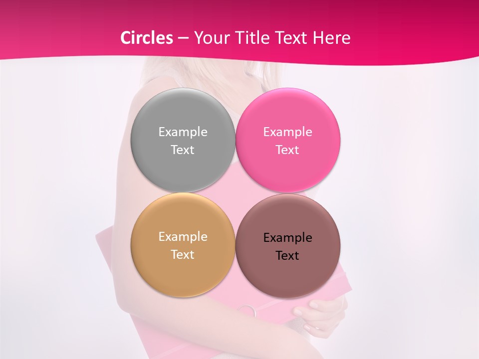 Student Girl PowerPoint Template