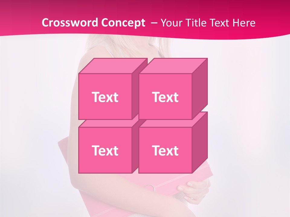 Student Girl PowerPoint Template