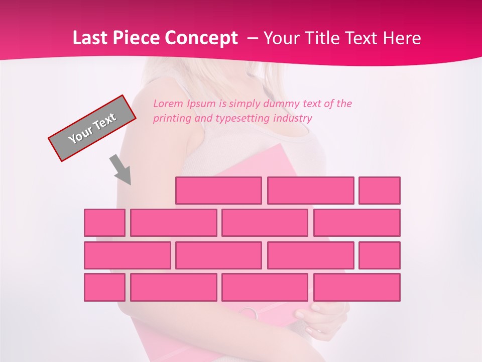 Student Girl PowerPoint Template