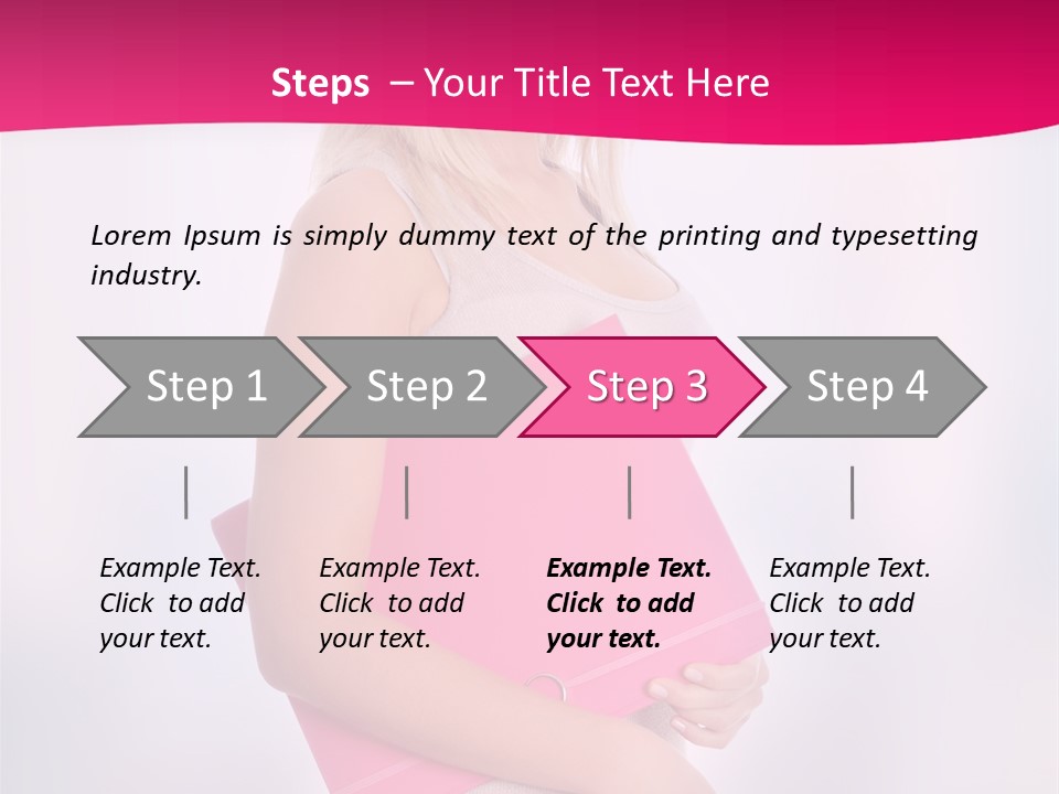 Student Girl PowerPoint Template