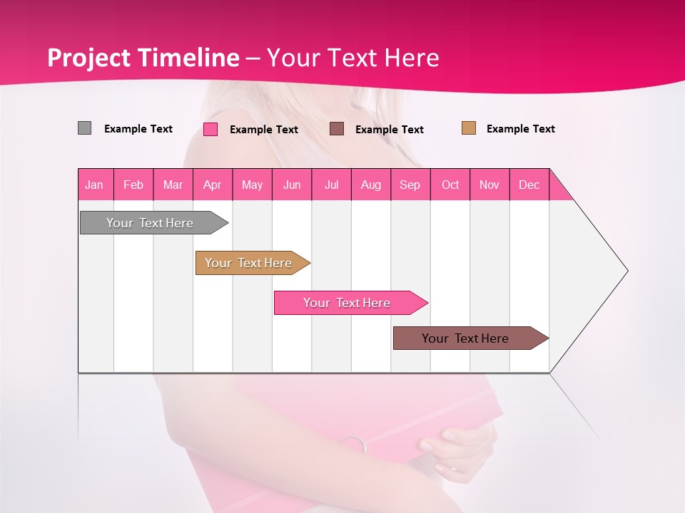 Student Girl PowerPoint Template
