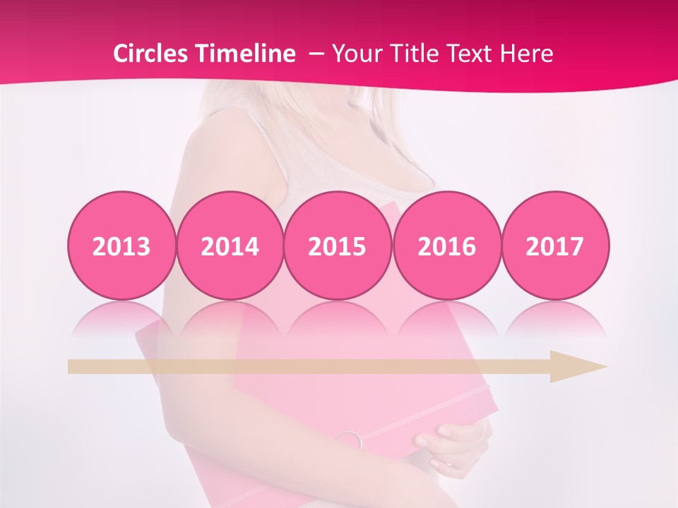 Student Girl PowerPoint Template