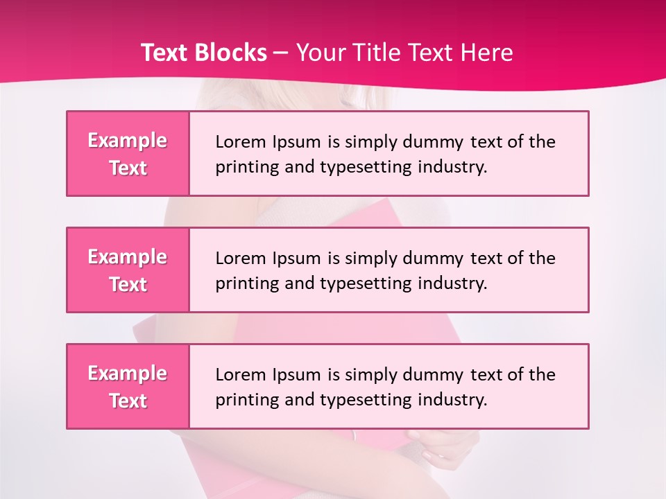 Student Girl PowerPoint Template