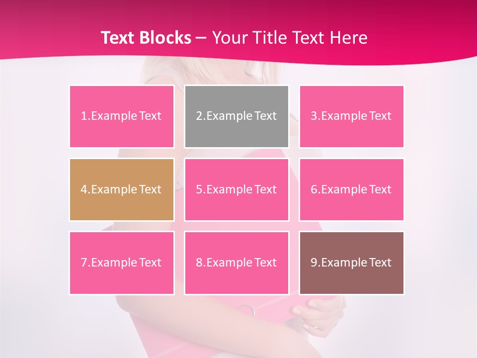 Student Girl PowerPoint Template