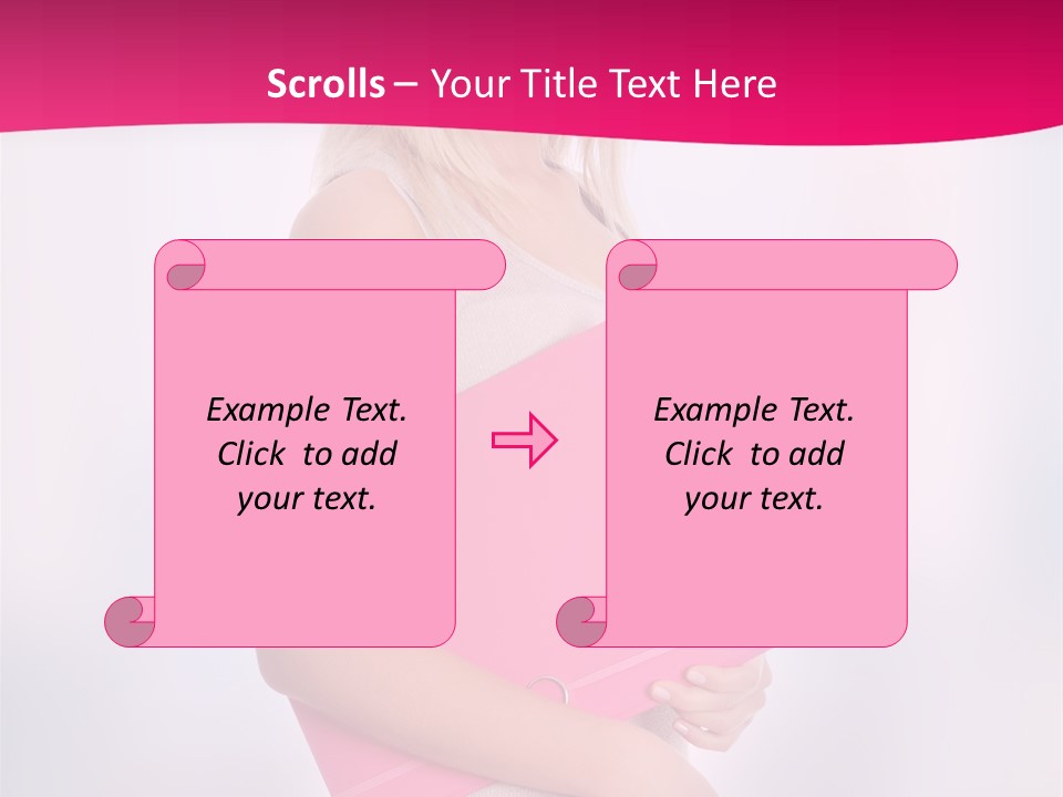 Student Girl PowerPoint Template