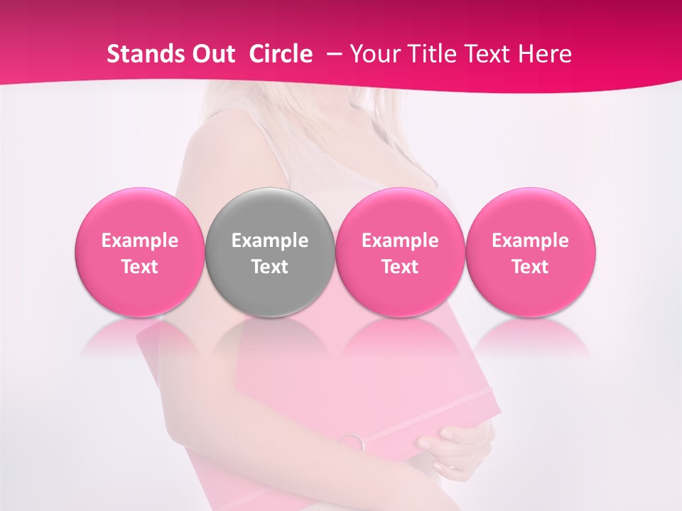 Student Girl PowerPoint Template