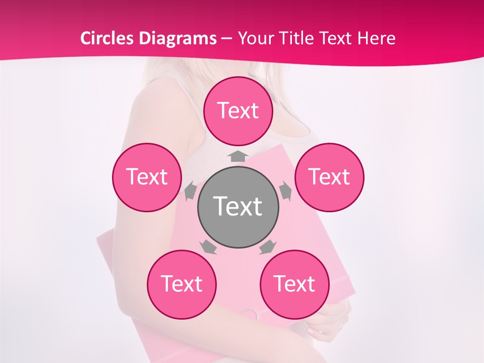 Student Girl PowerPoint Template