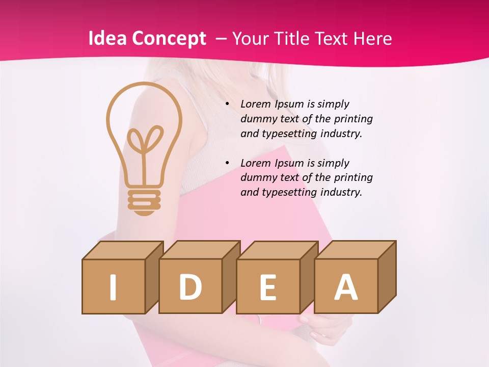 Student Girl PowerPoint Template