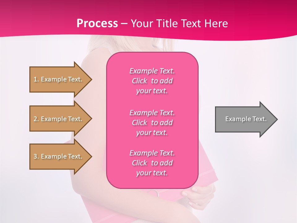 Student Girl PowerPoint Template