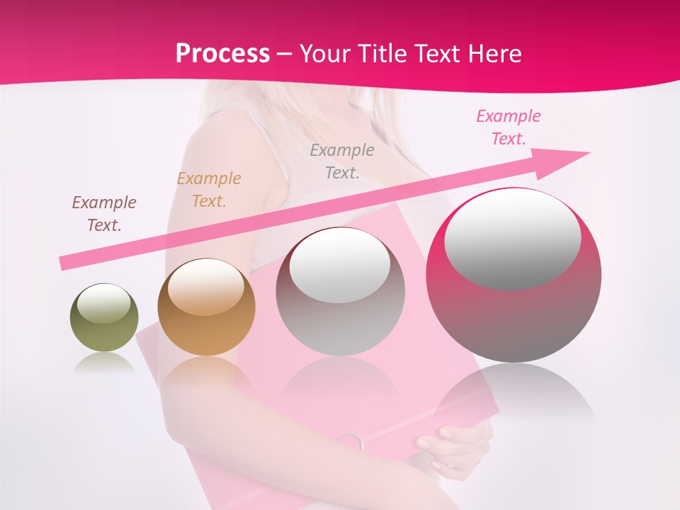 Student Girl PowerPoint Template