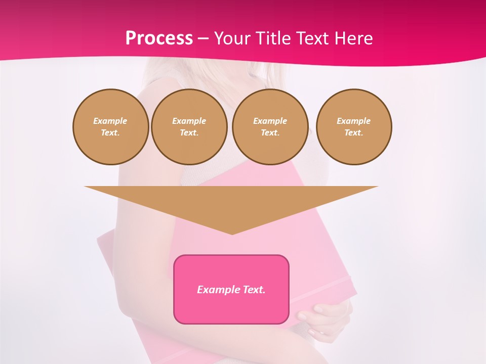 Student Girl PowerPoint Template