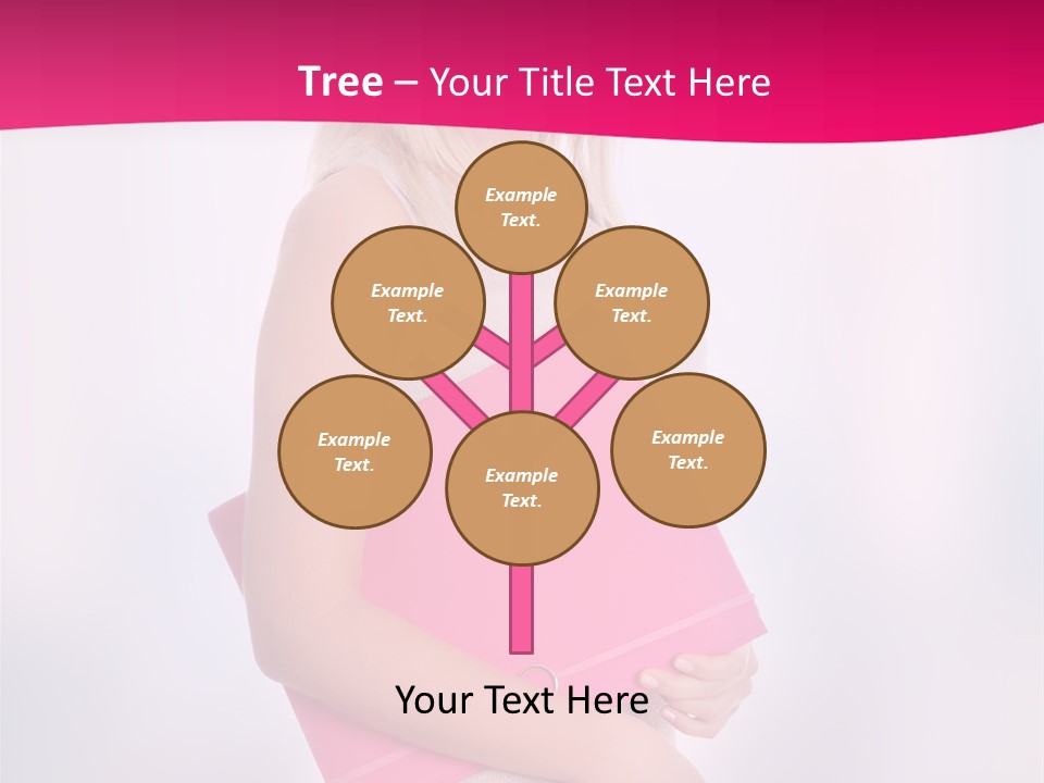 Student Girl PowerPoint Template