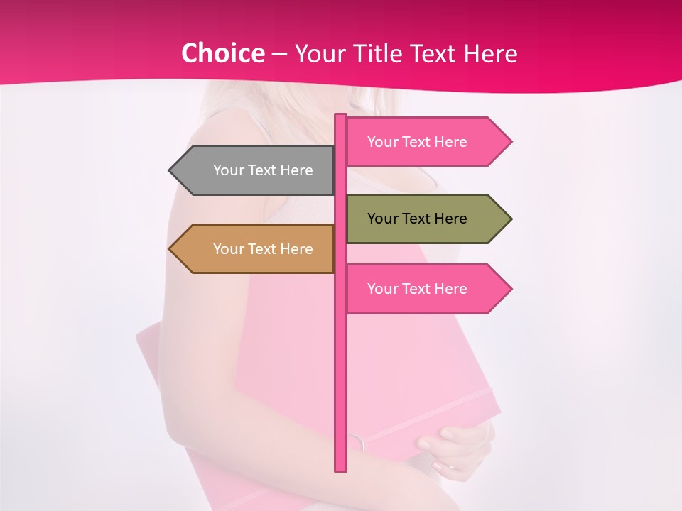 Student Girl PowerPoint Template