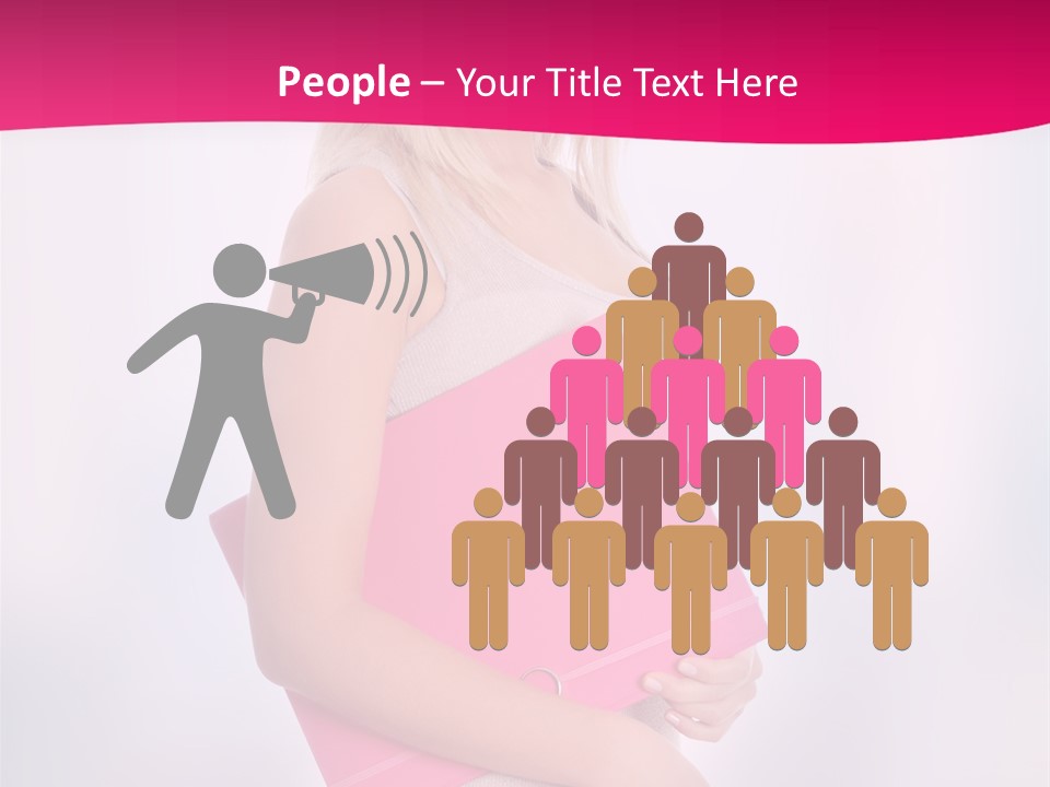 Student Girl PowerPoint Template