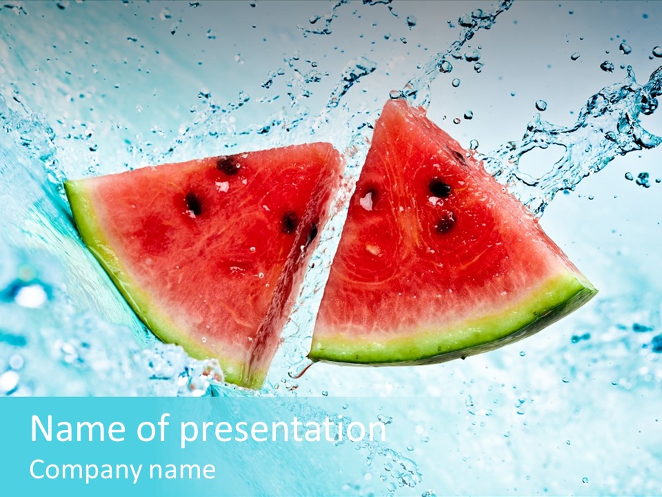 Watermelon PowerPoint Template