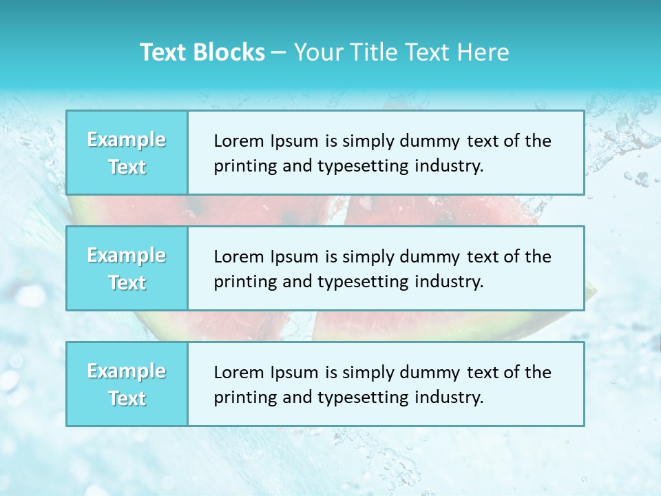 Watermelon PowerPoint Template