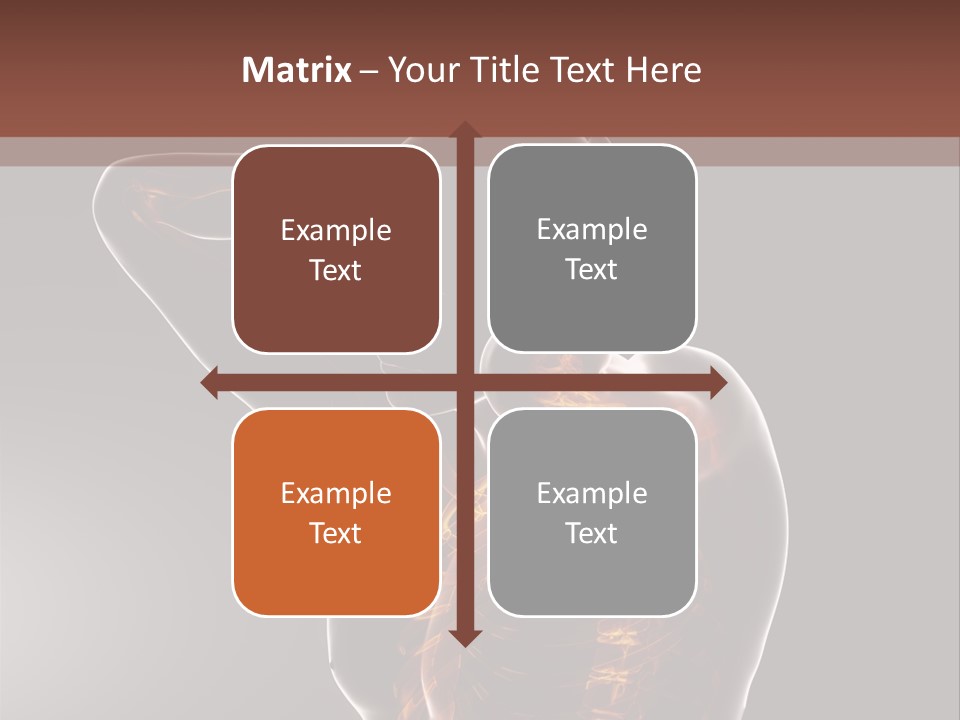 Male Body Backbone Scan PowerPoint Template