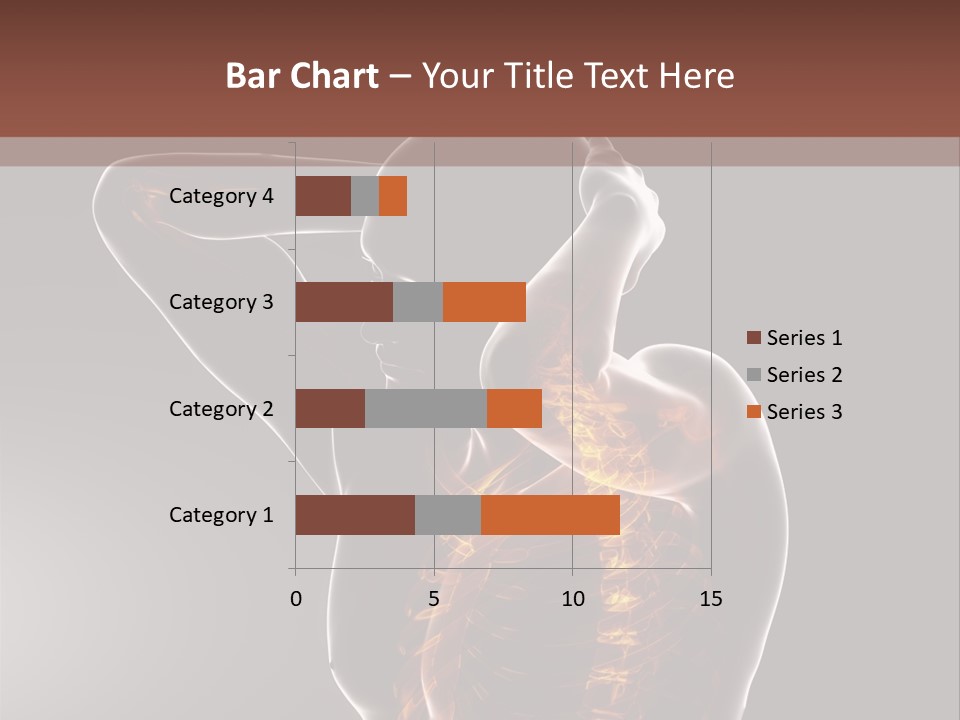Male Body Backbone Scan PowerPoint Template