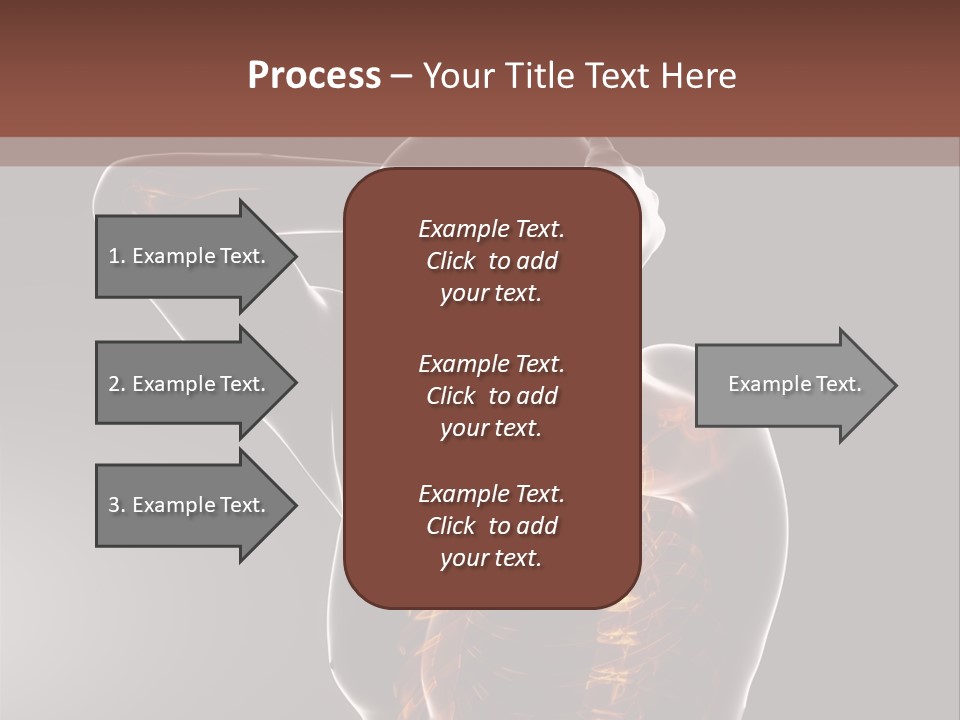 Male Body Backbone Scan PowerPoint Template
