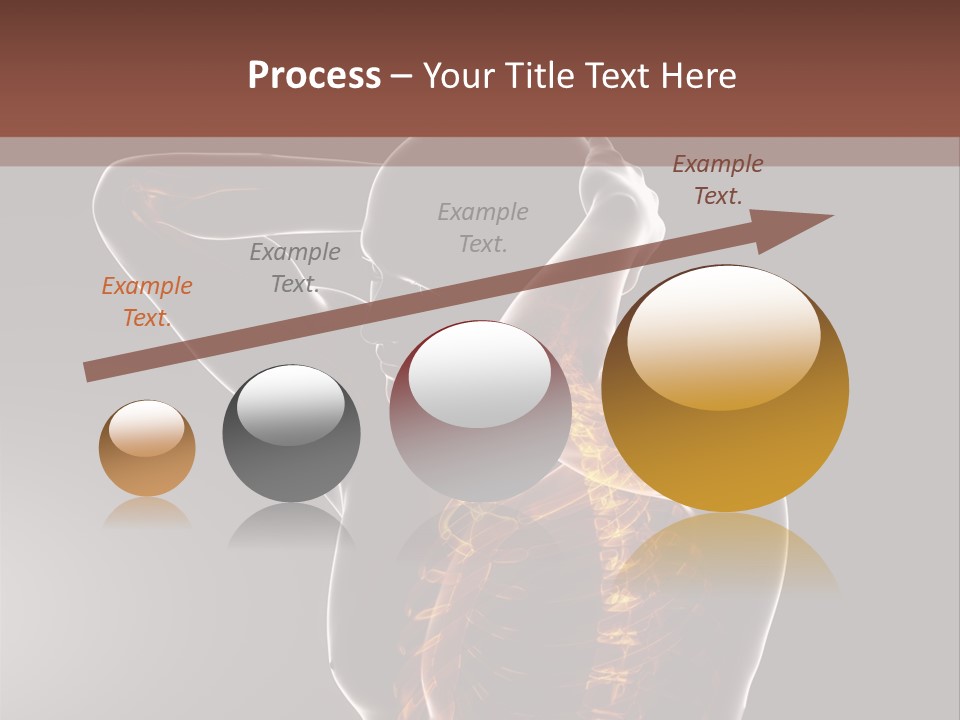 Male Body Backbone Scan PowerPoint Template