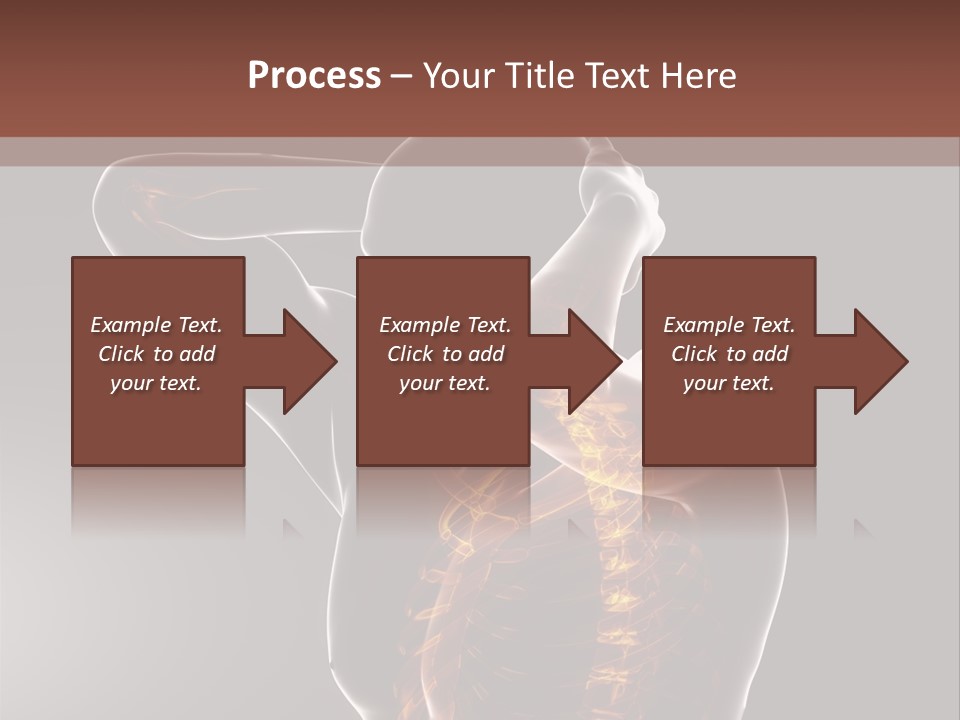 Male Body Backbone Scan PowerPoint Template