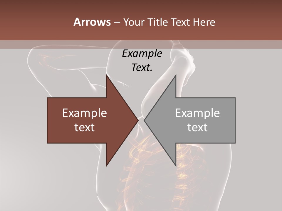Male Body Backbone Scan PowerPoint Template