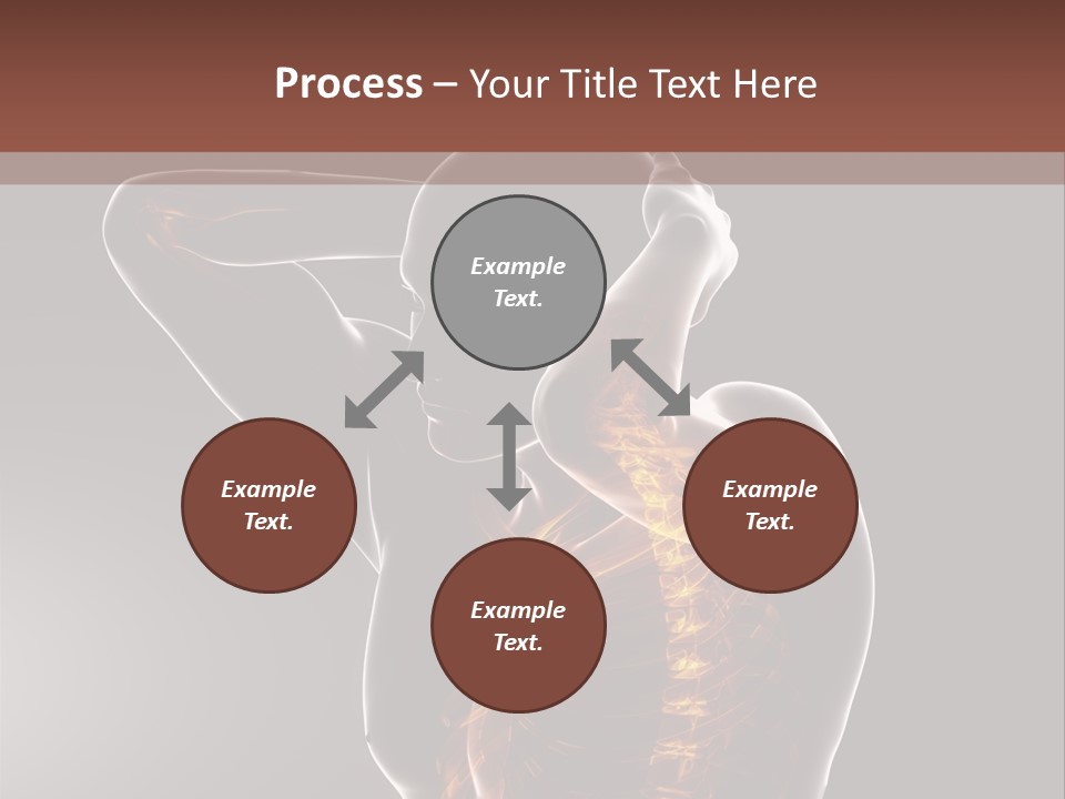 Male Body Backbone Scan PowerPoint Template