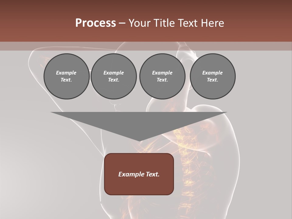 Male Body Backbone Scan PowerPoint Template