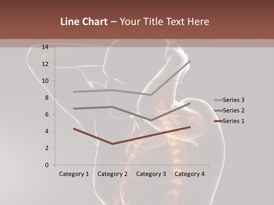 Male Body Backbone Scan PowerPoint Template
