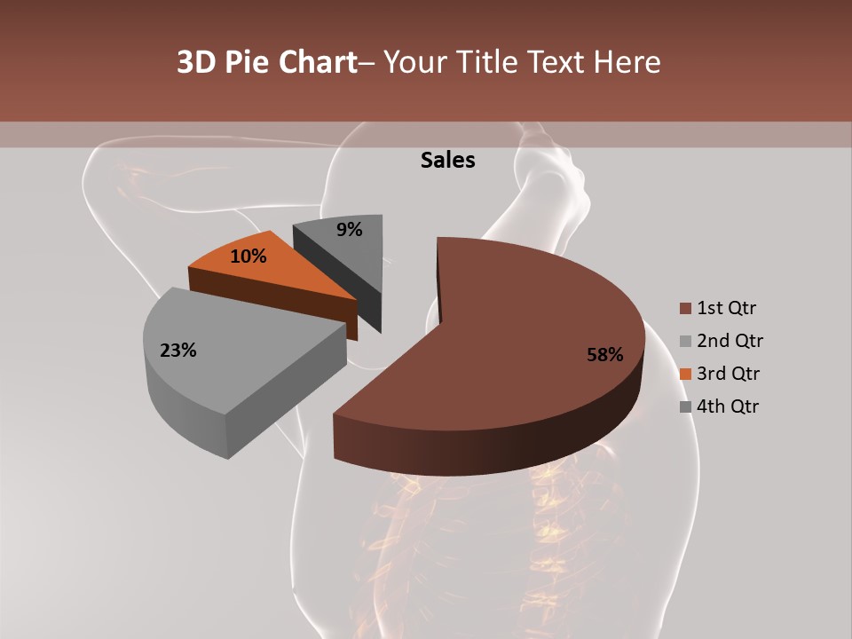 Male Body Backbone Scan PowerPoint Template