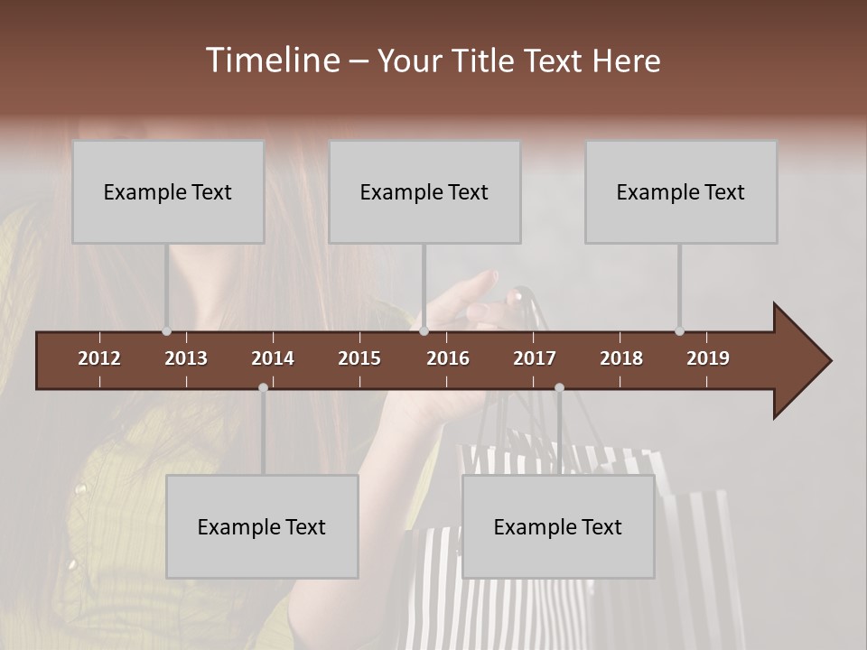 Beauty Cheerful Female PowerPoint Template