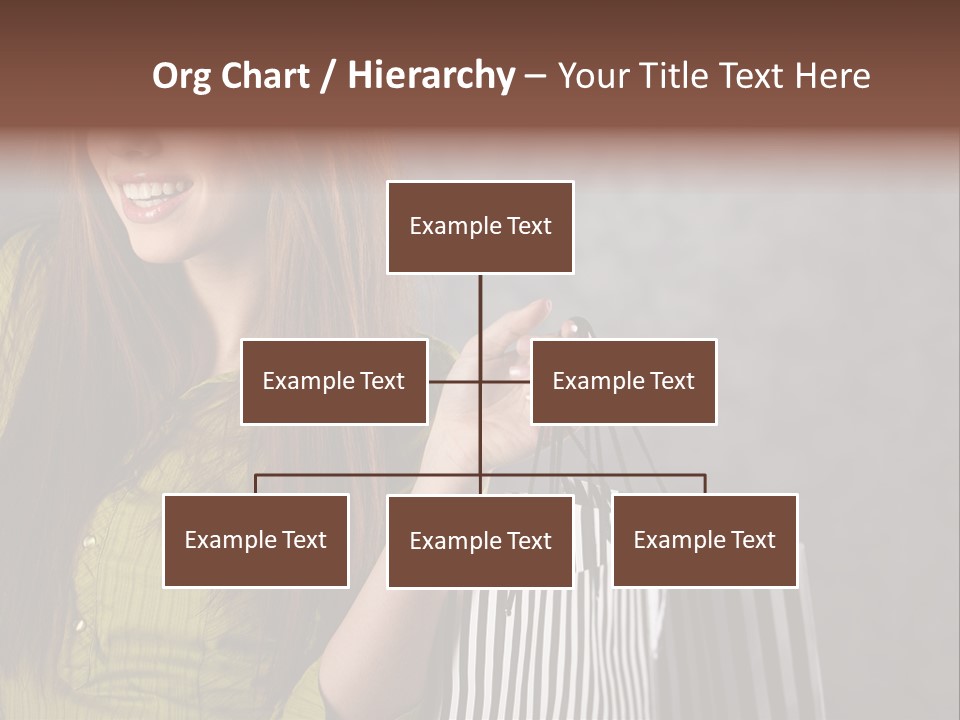 Beauty Cheerful Female PowerPoint Template