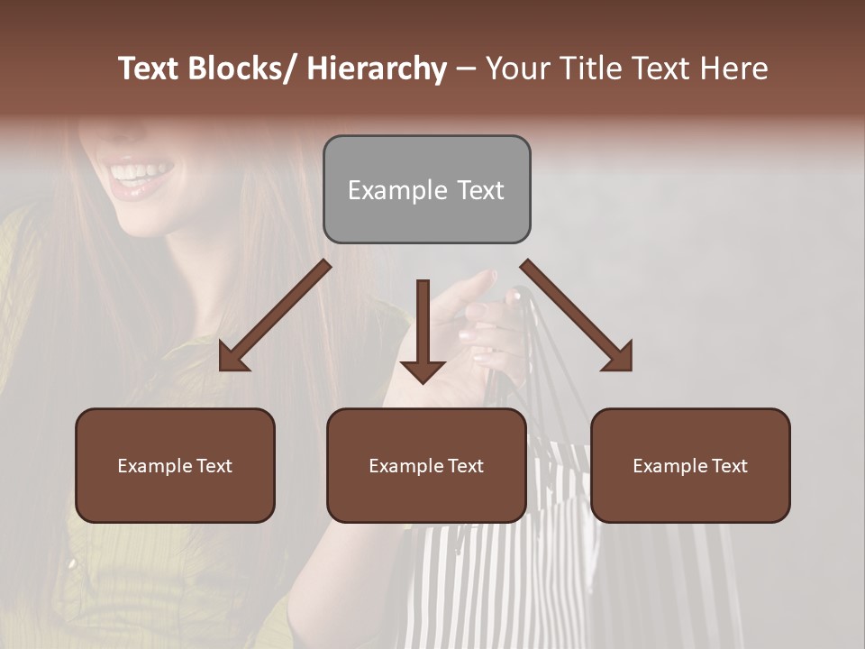 Beauty Cheerful Female PowerPoint Template